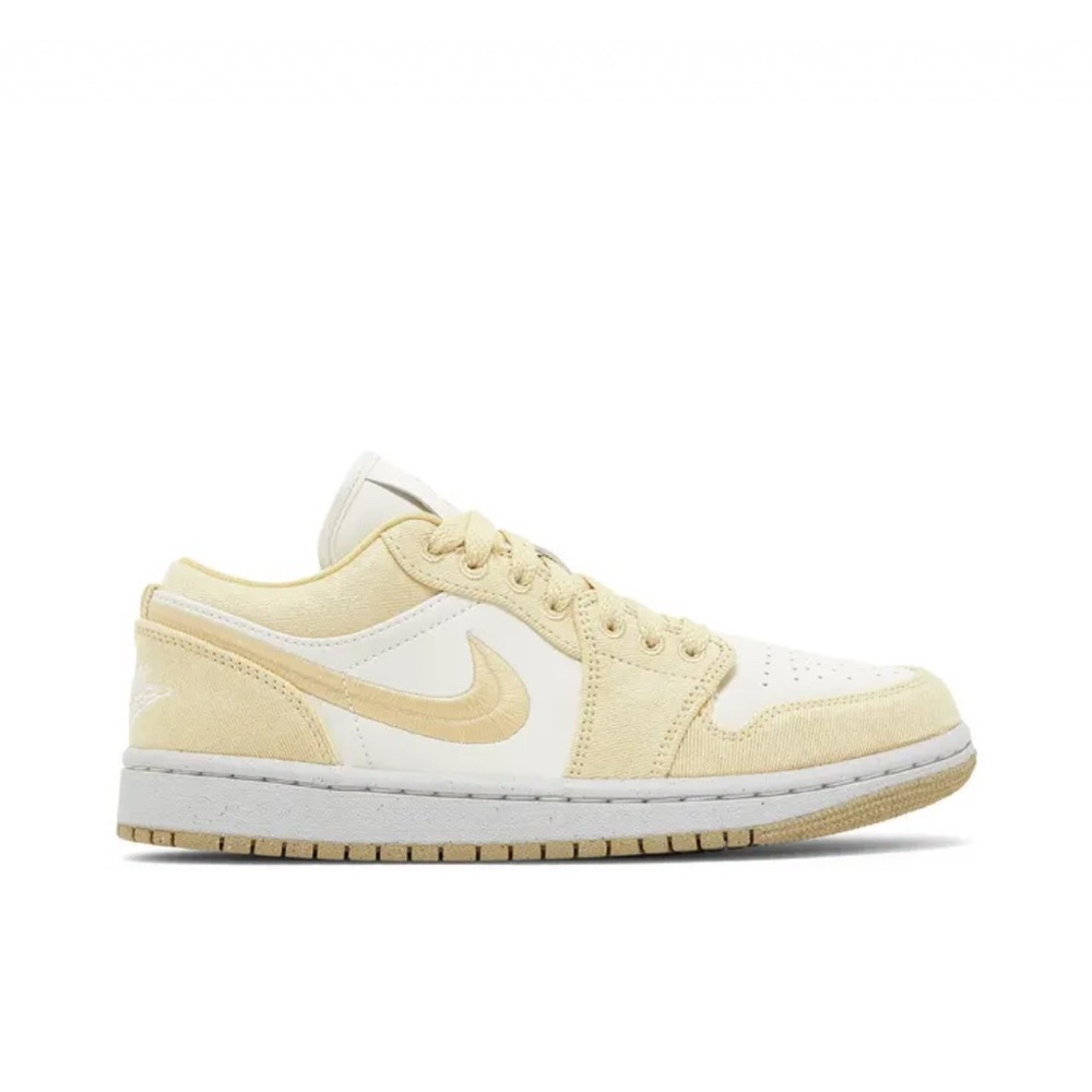 Nike Women's Air Jordan 1 Low SE Sneakers in Team Gold Size 8